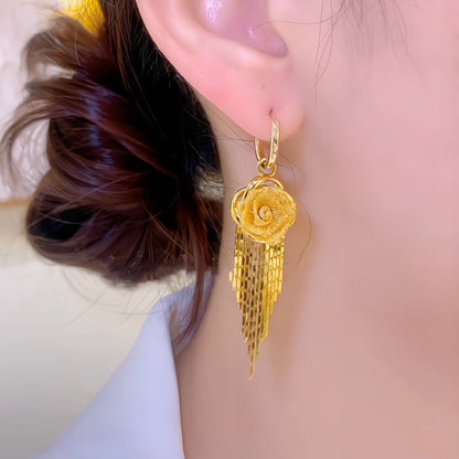 أقراط الشلال الذهبي المورد﻿